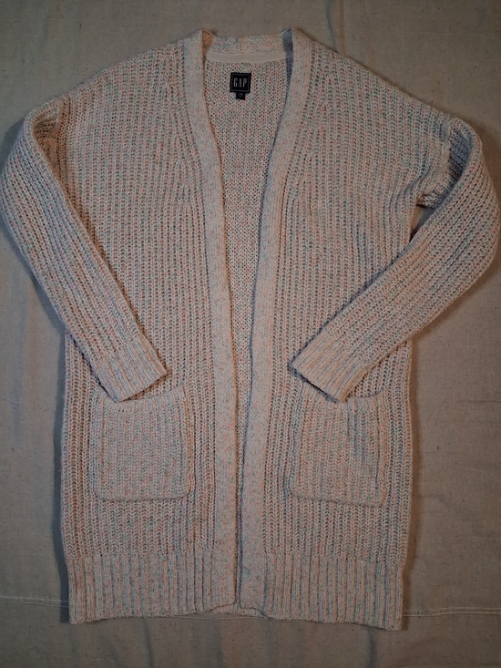 GAP Sweaters - GAP Open-Front Long Knit Cardigan Sweater Women's Size XS